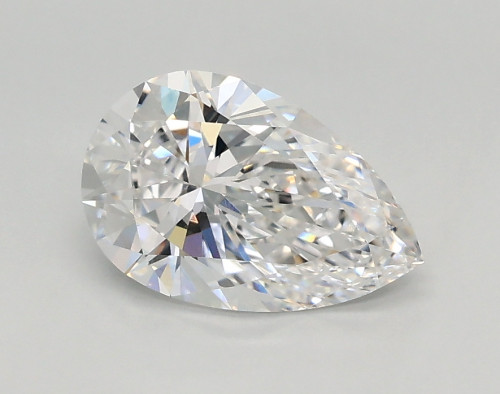 1.04 carat d VVS2 EX Cut IGI pear diamond