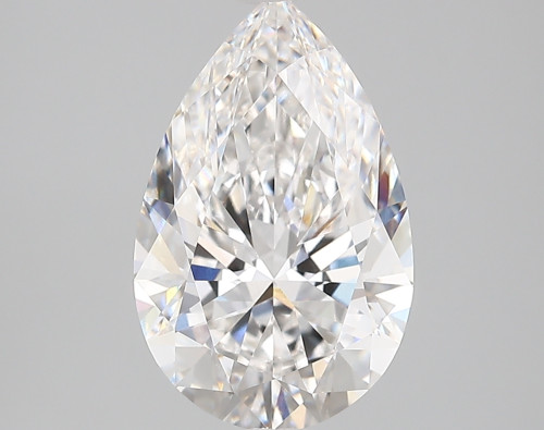 3.36 carat e VVS2 EX Cut IGI pear diamond