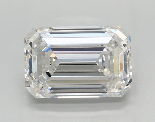 1.96 carat f VVS2 EX Cut IGI emerald diamond