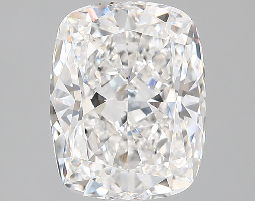3.49 carat e VVS2 EX Cut IGI cushion diamond