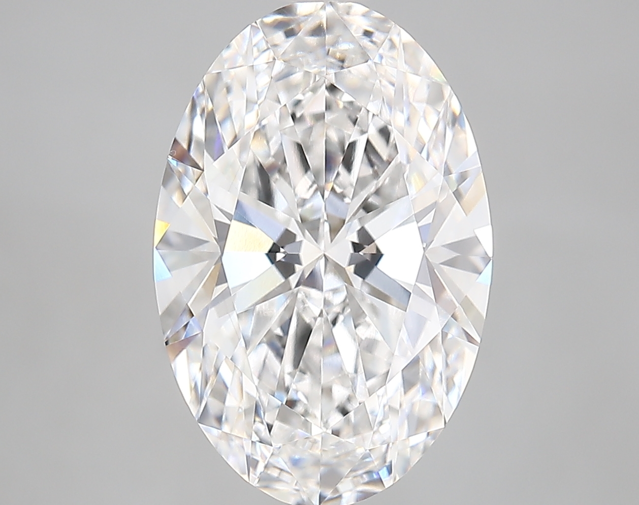 5.35 carat Oval lab-grown diamond