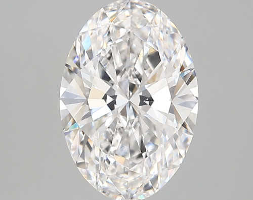 3.01 carat e VVS2 EX Cut IGI oval diamond