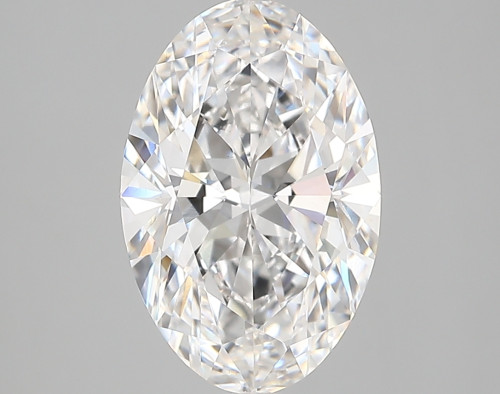 3.06 carat e VVS2 EX Cut IGI oval diamond