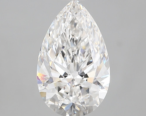 2.48 carat e VVS1 EX Cut IGI pear diamond
