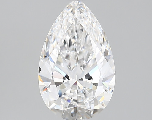 2.03 carat d IF EX Cut IGI pear diamond