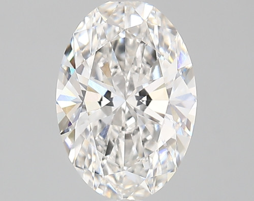 2.42 carat f VVS2 EX Cut IGI oval diamond