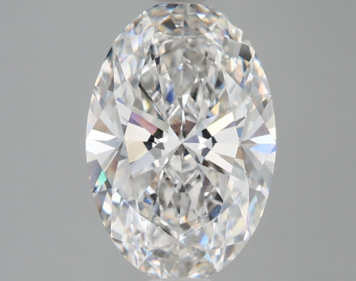 2.71 carat f VVS2 EX Cut IGI oval diamond