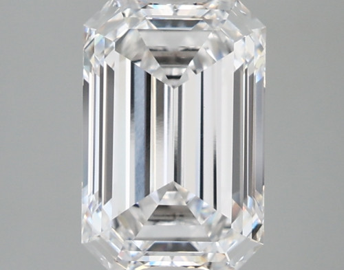 2.44 carat d VVS2 EX Cut IGI emerald diamond
