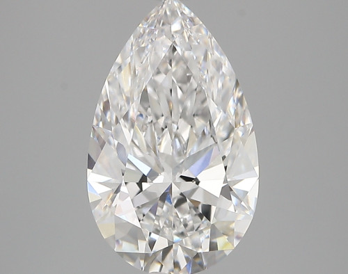 3.02 carat d VVS2 EX Cut IGI pear diamond