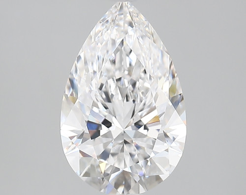3.03 carat d VVS2 EX Cut IGI pear diamond