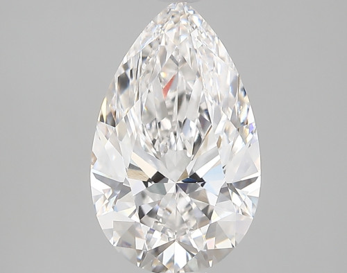 3.23 carat e VVS2 EX Cut IGI pear diamond