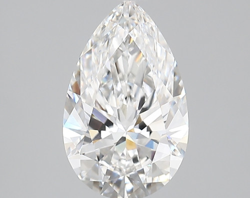 2.18 carat e VVS2 EX Cut IGI pear diamond