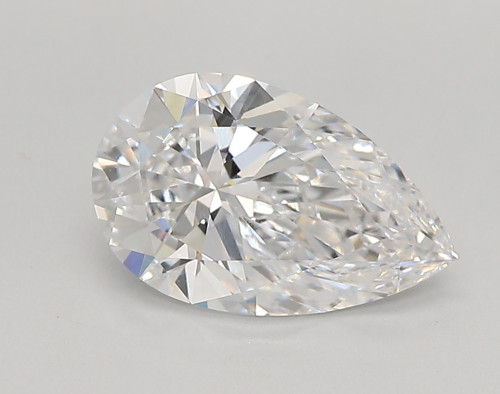 1.67 carat d VVS2 EX Cut IGI pear diamond