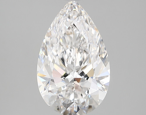 3.12 carat e VVS2 EX Cut IGI pear diamond
