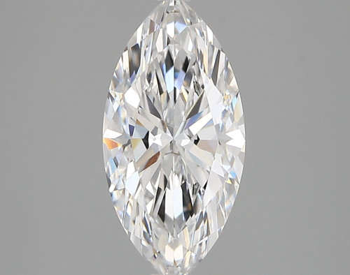2.01 carat e VVS1 EX Cut IGI marquise diamond