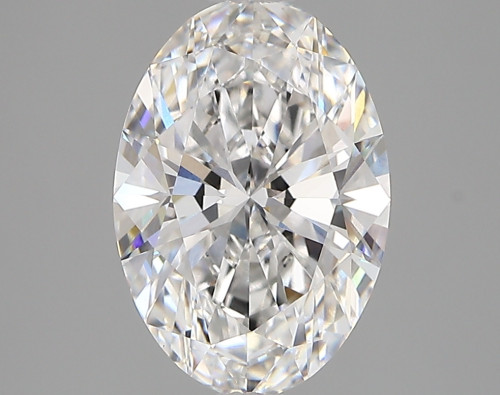 2.49 carat d VVS2 EX Cut IGI oval diamond