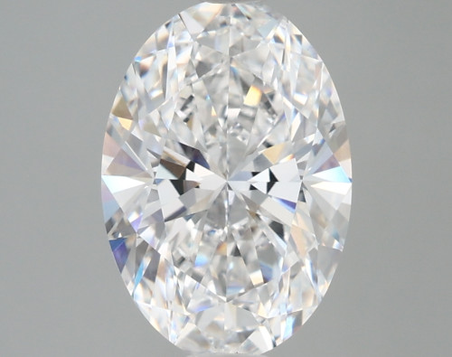 3.05 carat d VVS2 EX Cut IGI oval diamond
