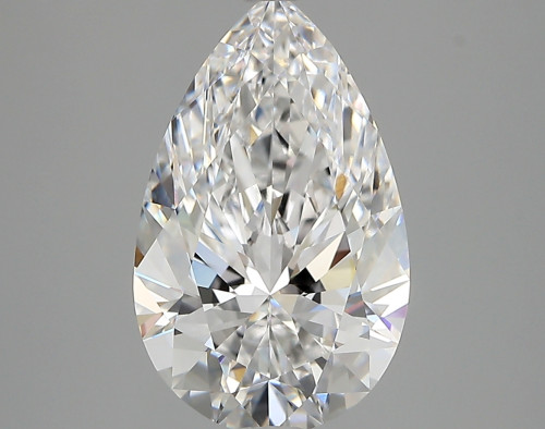 3.44 carat d VVS1 EX Cut IGI pear diamond