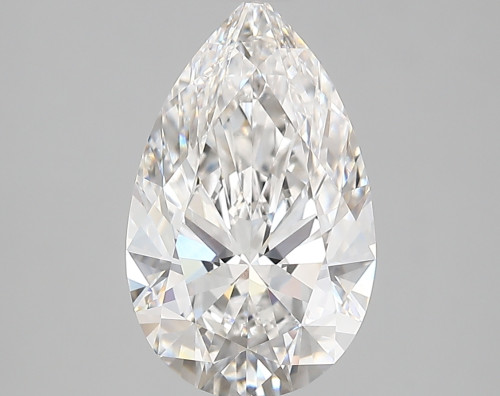 3.04 carat e VVS2 EX Cut IGI pear diamond