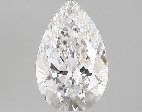 2.27 carat d VVS2 EX Cut IGI pear diamond