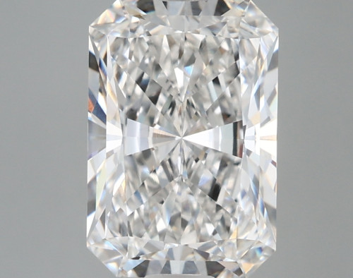 3.43 carat e VVS1 EX Cut IGI radiant diamond