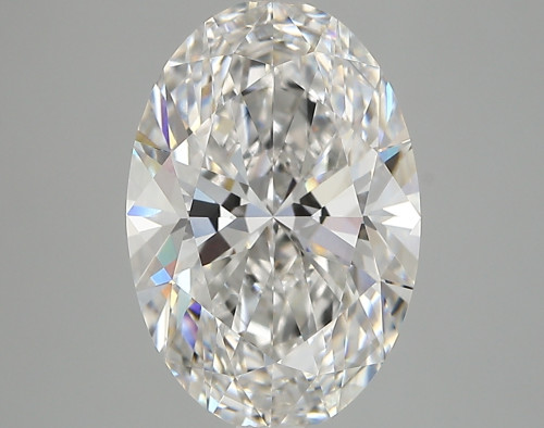 3.68 carat f VS2 EX Cut IGI oval diamond