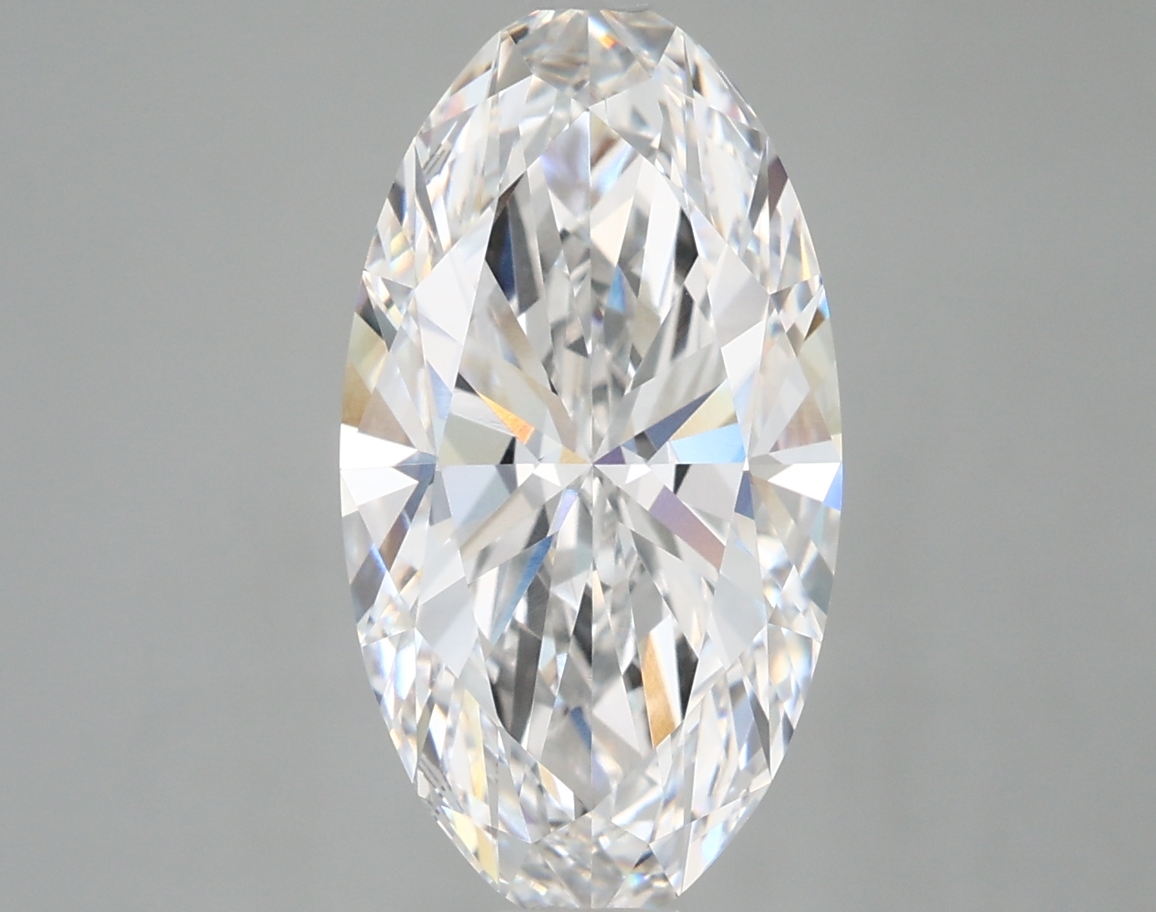 3.86 ct. oval Lab Grown Diamond front image