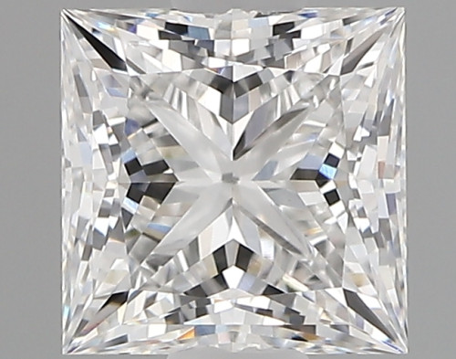 1.06 carat e VVS1 EX Cut IGI princess diamond