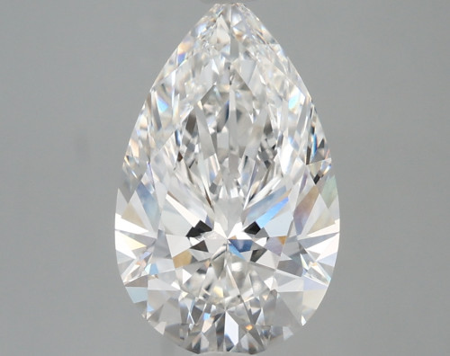 3.07 carat e VVS2 EX Cut IGI pear diamond