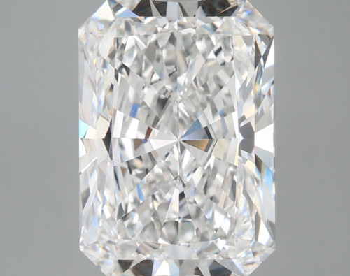 4.4 carat d FL EX Cut IGI radiant diamond