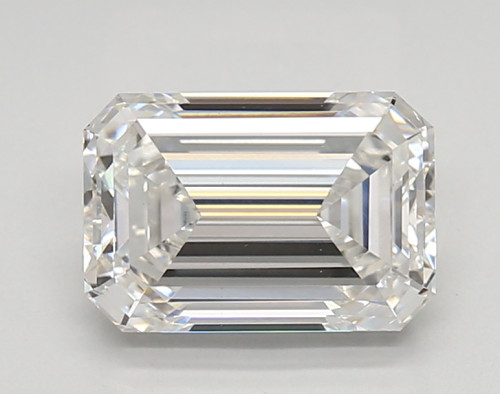2.03 carat e VVS2 EX Cut IGI emerald diamond