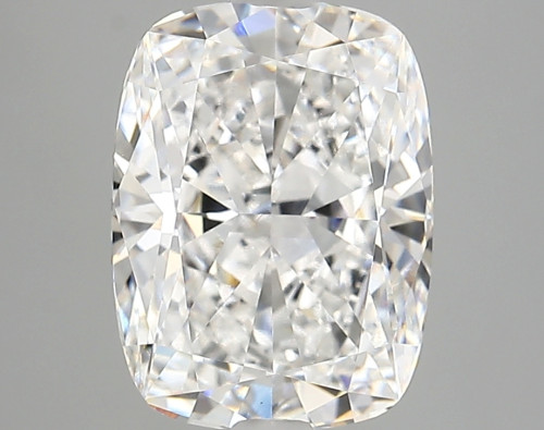 3.46 carat e VVS2 EX Cut IGI cushion diamond