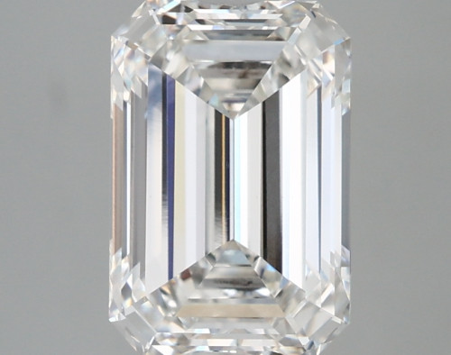3.01 carat f VVS2 EX Cut IGI emerald diamond