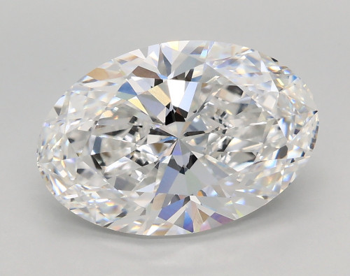 3.31 carat e VVS2 EX Cut IGI oval diamond