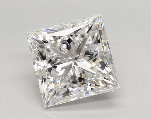 2.41 carat f VVS2 EX Cut IGI princess diamond