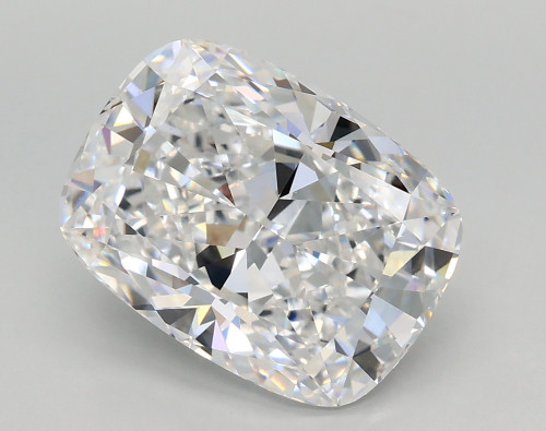 3.34 carat d VVS2 EX Cut IGI cushion diamond