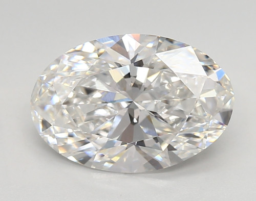 3.06 carat e VVS2 EX Cut IGI oval diamond