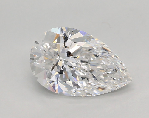1 carat d VVS2 EX Cut IGI pear diamond