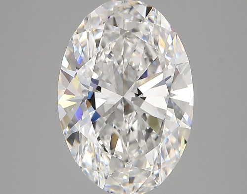 3.31 carat e VVS2 EX Cut IGI oval diamond
