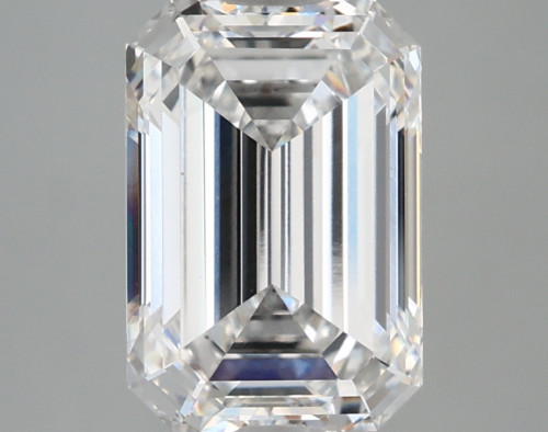 3.09 carat e VVS2 EX Cut IGI emerald diamond