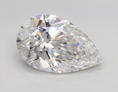 2 carat e VVS1 EX Cut IGI pear diamond