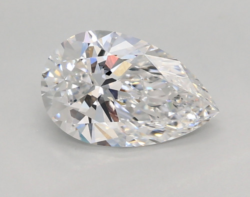 1.06 carat d VVS2 EX Cut IGI pear diamond