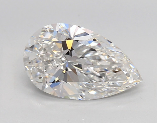 2.03 carat e VVS2 EX Cut IGI pear diamond