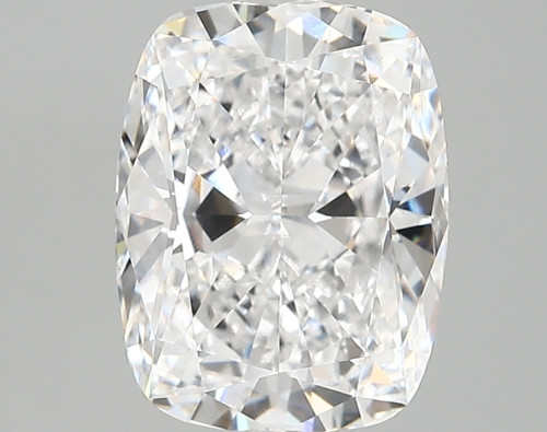 3.24 carat d VVS2 EX Cut IGI cushion diamond