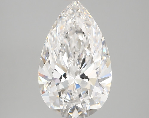 3.8 carat e VVS1 EX Cut IGI pear diamond