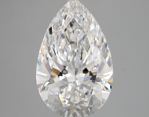 3.38 carat e VVS2 EX Cut IGI pear diamond