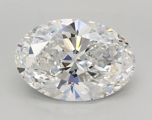 2.09 carat d VVS1 EX Cut IGI oval diamond