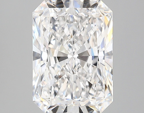 3.43 carat d VVS2 EX Cut IGI radiant diamond