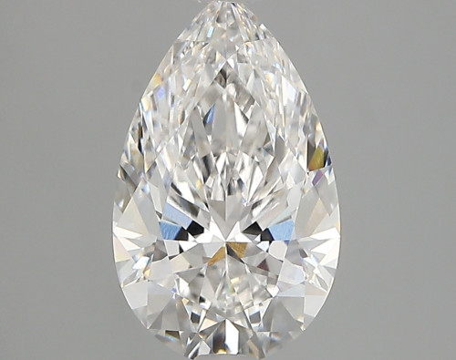 2.05 carat e VVS1 EX Cut IGI pear diamond