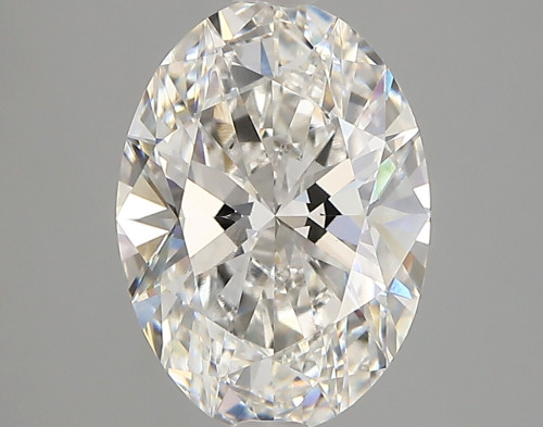 2.69 carat f VVS2 EX Cut IGI oval diamond
